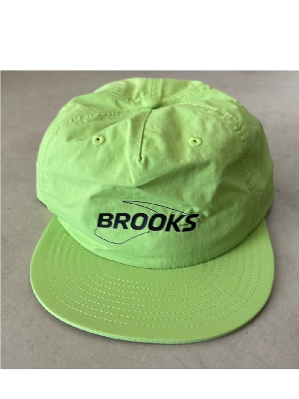 Sale!! New Brooks Sports Nylon SnapBack Lightweight Adjustable-snap Running hat